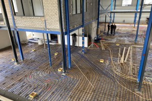 Sprinten naar de bouwvakantie